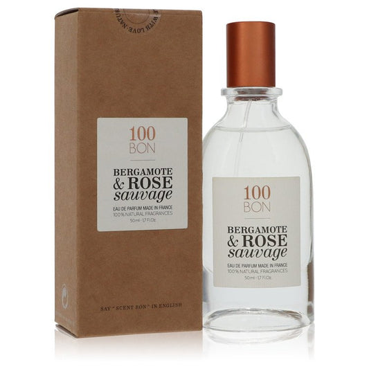 100 Bon Bergamote & Rose Sauvage by 100 Bon Eau De Parfum Spray (Unisex Refillable) 1.7 oz for Men - Thesavour