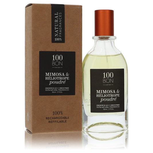 100 Bon Mimosa & Heliotrope Poudre by 100 Bon Concentree De Parfum Spray (Unisex Refillable) 1.7 oz for Men - Thesavour
