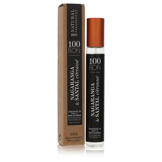 100 Bon Nagaranga & Santal Citronne by 100 Bon Mini Concentree De Parfum (Unisex Refillable) .5 oz for Men - Thesavour