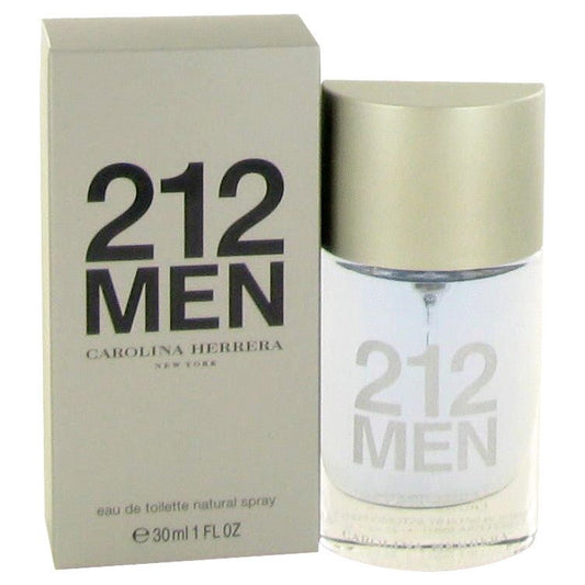 212 by Carolina Herrera Eau De Toilette Spray for Men - Thesavour