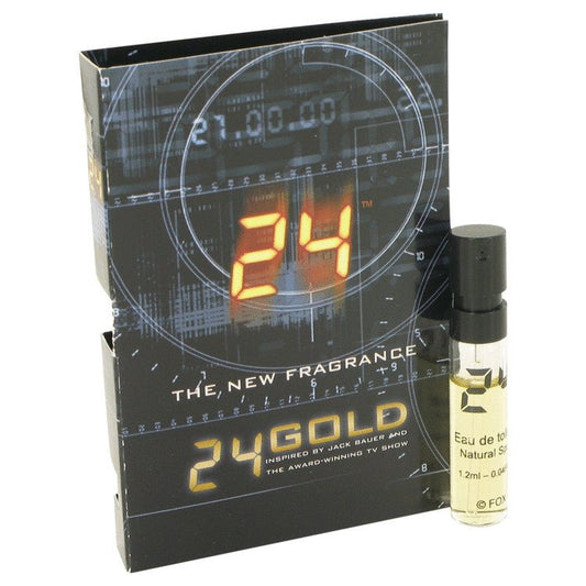 24 Gold The Fragrance by ScentStory Vial (sample) .06 oz for Men - Thesavour