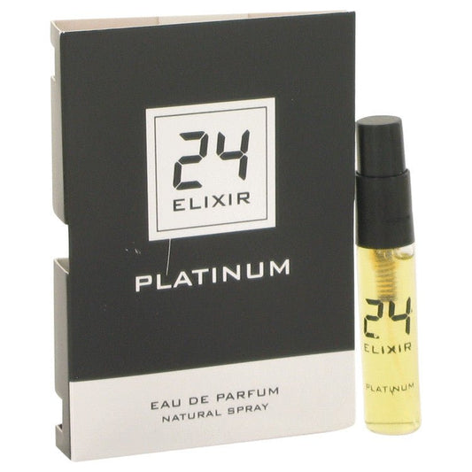 24 Platinum Elixir by ScentStory Vial (sample) .10 oz for Men - Thesavour