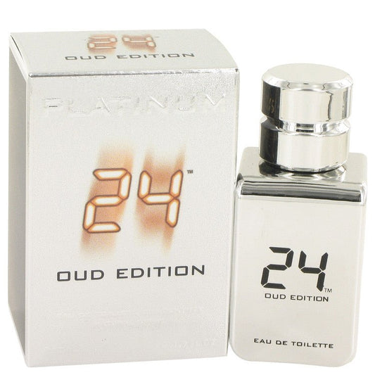 24 Platinum Oud Edition by ScentStory Eau De Toilette Concentree Spray 1.7 oz for Men - Thesavour