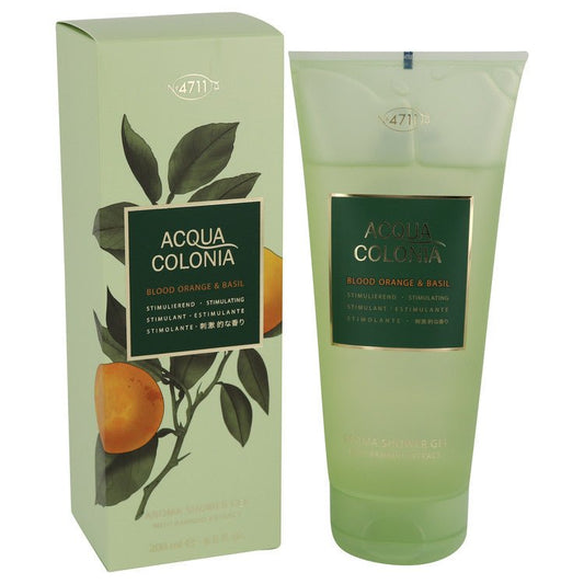 4711 Acqua Colonia Blood Orange & Basil by 4711 Shower Gel 6.8 oz for Women - Thesavour