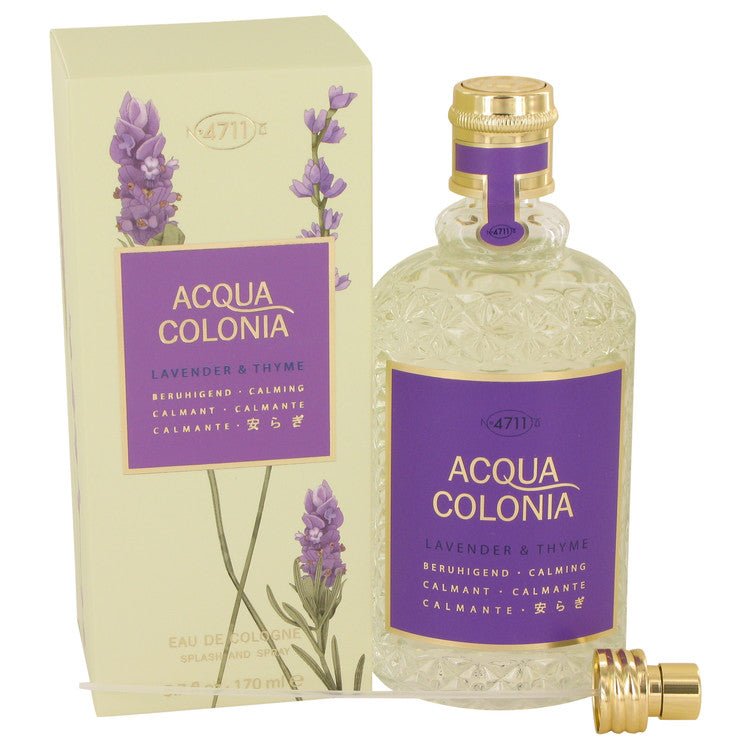4711 ACQUA COLONIA Lavender & Thyme by 4711 Eau De Cologne Spray (Unisex) 5.7 oz for Women - Thesavour