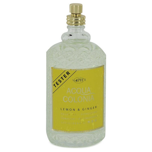 4711 ACQUA COLONIA Lemon & Ginger by 4711 Eau De Cologne Spray (Unisex Tester) 5.7 oz for Women - Thesavour