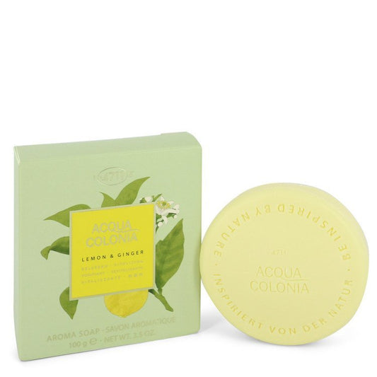 4711 ACQUA COLONIA Lemon & Ginger by 4711 Soap 3.5 oz for Women - Thesavour