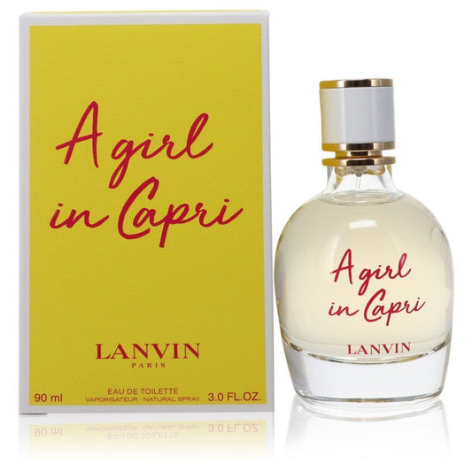 A Girl in Capri by Lanvin Eau De Toilette Spray 3 oz for Women - Thesavour