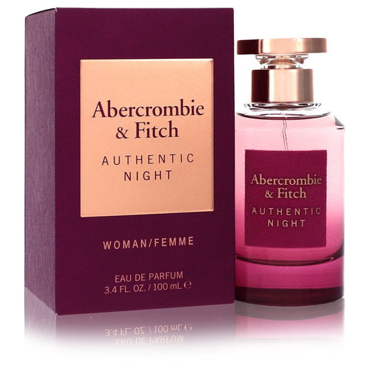Abercrombie & Fitch Authentic Night by Abercrombie & Fitch Eau De Parfum Spray 1.7 oz for Women - Thesavour
