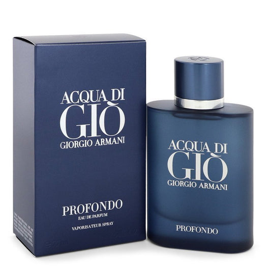 Acqua Di Gio Profondo by Giorgio Armani Eau De Parfum Spray for Men - Thesavour