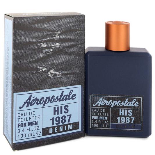 Aeropostale His 1987 Denim by Aeropostale Eau De Toilette Spray 3.4 oz for Men - Thesavour