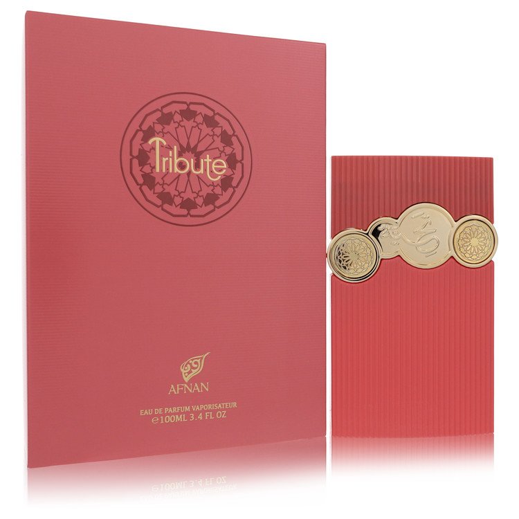 Afnan Tribute by Afnan Eau De Parfum Spray (Pink Box) 3.4 oz for Women - Thesavour