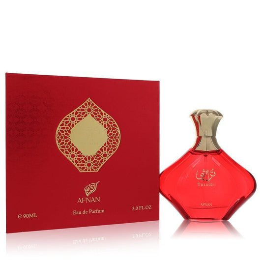 Afnan Turathi by Afnan Eau De Parfum Spray (Red Version) 3 oz for Women - Thesavour