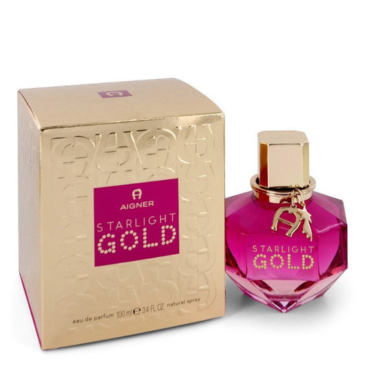Aigner Starlight Gold by Aigner Eau De Parfum Spray 3.4 oz for Women - Thesavour