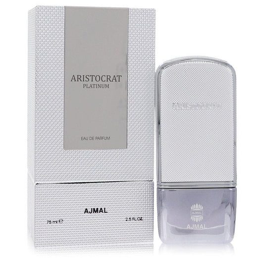 Ajmal Aristocrat Platinum by Ajmal Eau De Parfum Spray 2.5 oz for Men - Thesavour