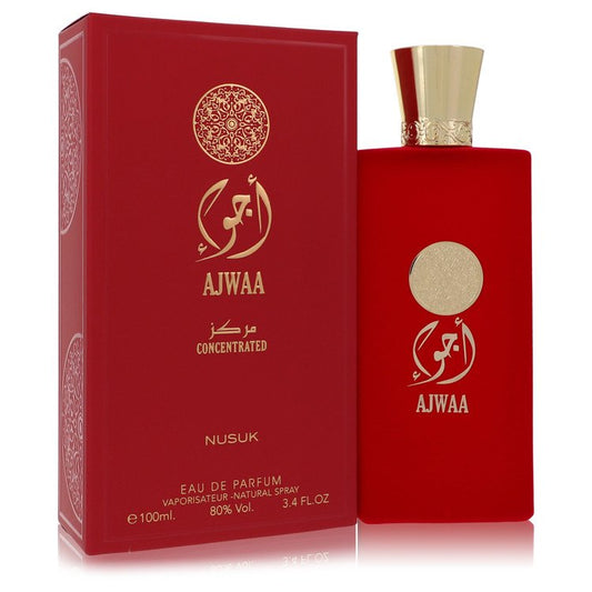 Ajwaa Concentrated by Nusuk Eau De Parfum Spray (Unisex) 3.4 oz for Men - Thesavour