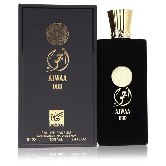 Ajwaa Oud by Rihanah Eau De Parfum Spray (Unisex) 3.4 oz for Men - Thesavour