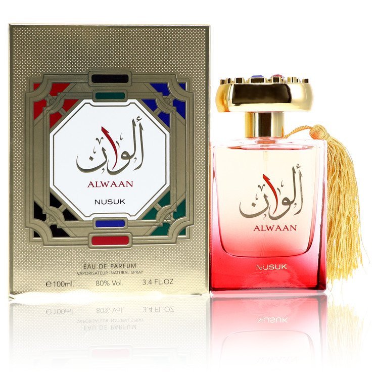 Alwaan by Nusuk Eau De Parfum Spray (Unisex) 3.4 oz for Women - Thesavour