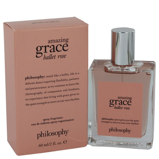 Amazing Grace Ballet Rose by Philosophy Eau De Toilette Spray 2 oz for Women - Thesavour