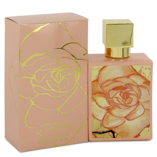 Amber Queen by A Dozen Roses Eau De Parfum Spray 3.4 oz for Women - Thesavour