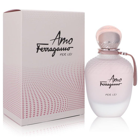 Amo Ferragamo Per Lei by Salvatore Ferragamo Eau De Parfum Spray 3.4 oz for Women - Thesavour