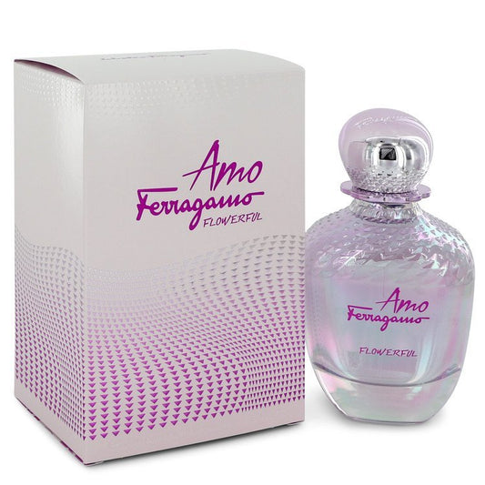 Amo Flowerful by Salvatore Ferragamo Eau De Toilette Spray 3.4 oz for Women - Thesavour