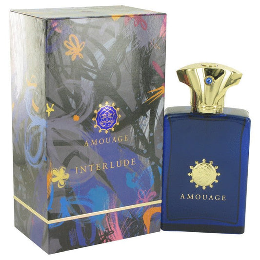 Amouage Interlude by Amouage Eau De Parfum Spray 3.4 oz for Men - Thesavour