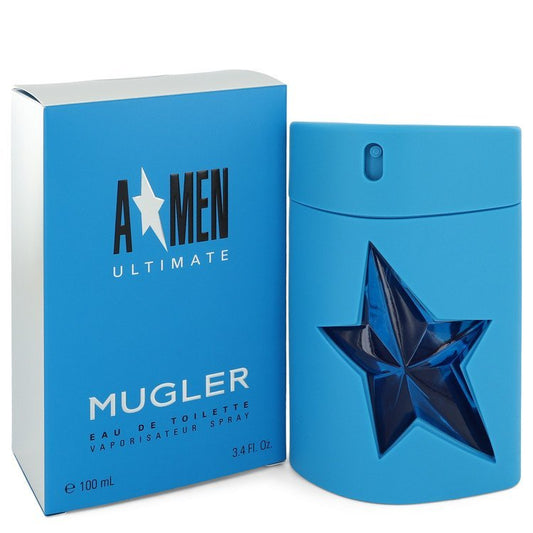 Angel Amen Ultimate by Thierry Mugler Eau De Toilette Spray (unboxed) 3.4 oz for Men - Thesavour