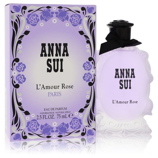Anna Sui L'amour Rose by Anna Sui Eau De Parfum Spray 2.5 oz for Women - Thesavour