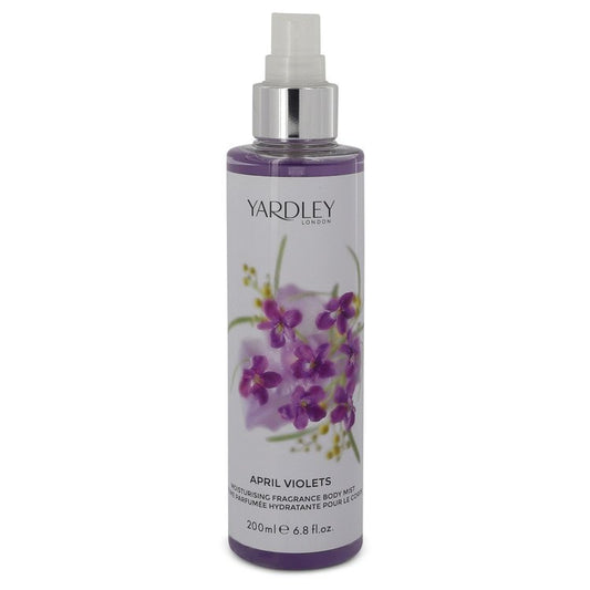 April Violets by Yardley London Body Mist (Tester) 6.8 oz for Women - Thesavour