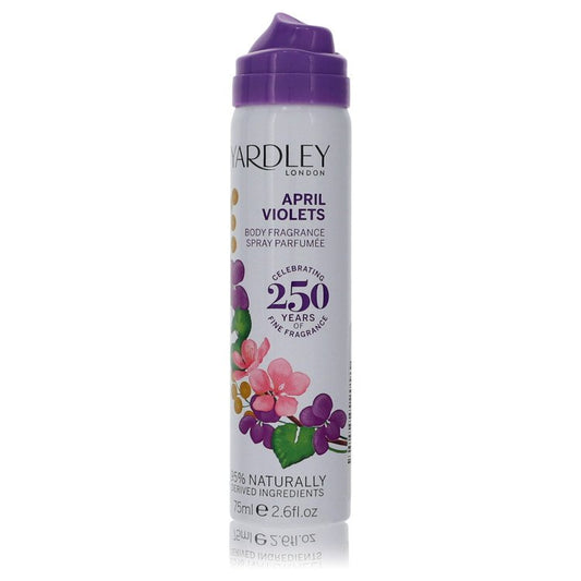 April Violets by Yardley London Body Spray 2.6 oz for Women - Thesavour