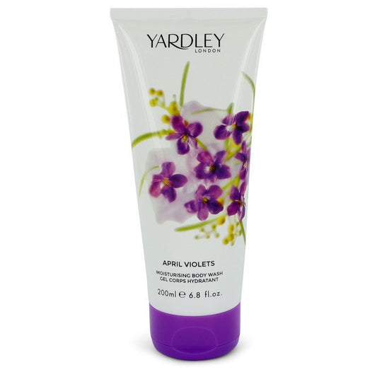 April Violets by Yardley London Shower Gel 6.8 oz for Women - Thesavour