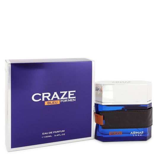 Armaf Craze Bleu by Armaf Eau De Parfum Spray 3.4 oz for Men - Thesavour