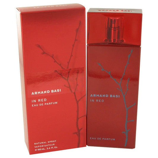 Armand Basi in Red by Armand Basi Eau De Parfum Spray 3.4 oz for Women - Thesavour