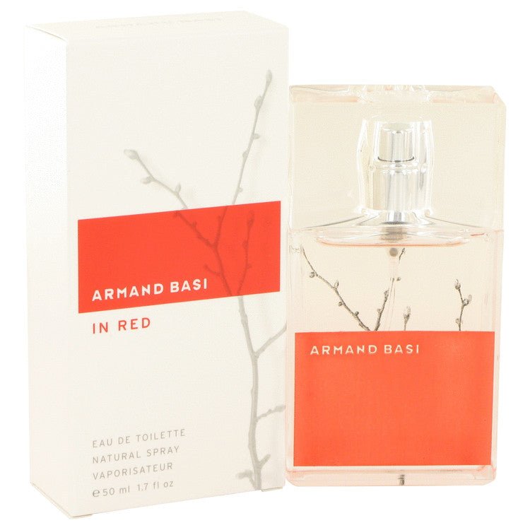 Armand Basi in Red by Armand Basi Eau De Toilette Spray 1.7 oz for Women - Thesavour