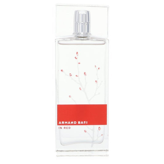 Armand Basi in Red by Armand Basi Eau De Toilette Spray (unboxed) 3.4 oz for Women - Thesavour