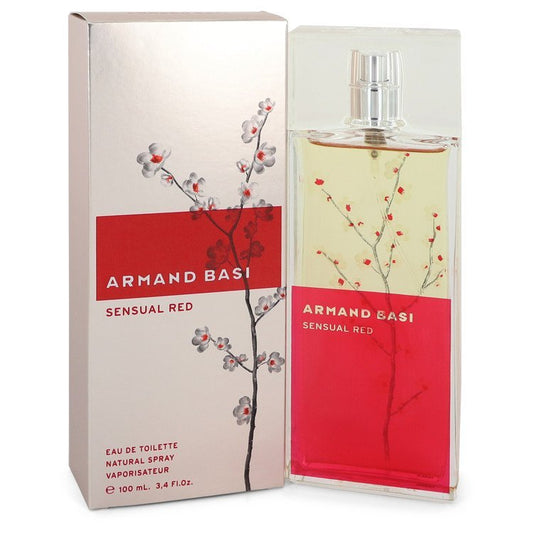 Armand Basi Sensual Red by Armand Basi Eau De Toilette Spray 3.4 oz for Women - Thesavour