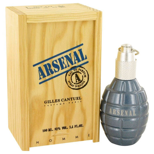 ARSENAL BLUE by Gilles Cantuel Eau De Parfum Spray for Men - Thesavour