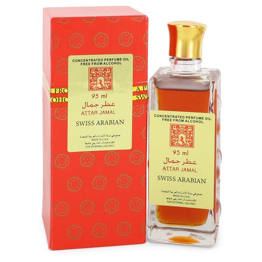Attar Jamal by Swiss Arabian Concentrated Perfume Oil Free From Alcohol (Unisex) 3.2 oz for Women - Thesavour