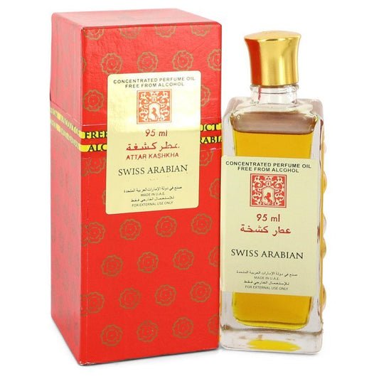 Attar Kashkha by Swiss Arabian Concentrated Perfume Oil Free From Alcohol (Unisex) 3.2 oz for Women - Thesavour