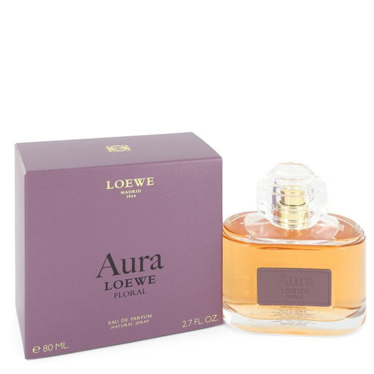 Aura Loewe Floral by Loewe Eau De Parfum Spray 2.7 oz for Women - Thesavour