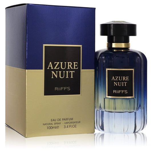 Azure Nuit by Riiffs Eau De Parfum Spray 3.4 oz for Men - Thesavour