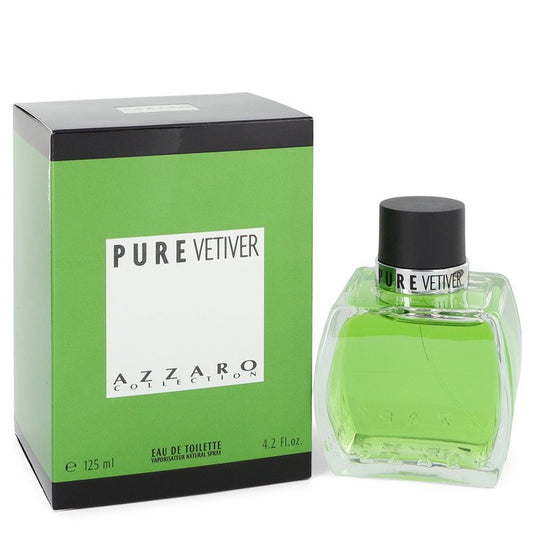AZZARO PURE VETIVER by Azzaro Eau De Toilette Spray 4.2 oz for Men - Thesavour