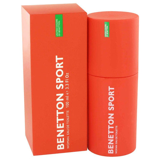 BENETTON SPORT by Benetton Eau De Toilette Spray 3.3 oz for Women - Thesavour