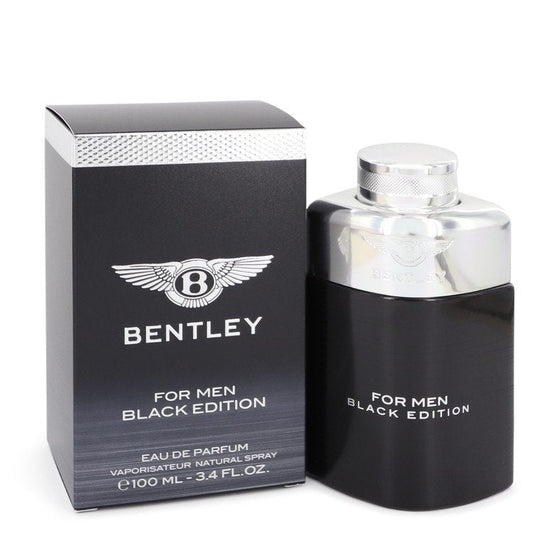 Bentley Black Edition by Bentley Eau De Parfum Spray 3.4 oz for Men - Thesavour