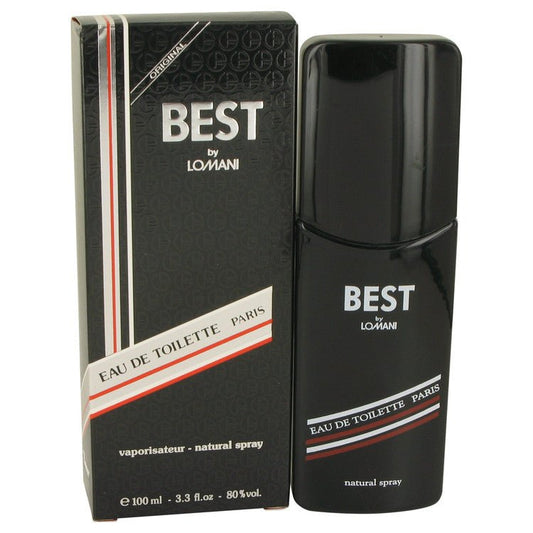 Best by Lomani Eau De Toilette Spray 3.3 oz for Men - Thesavour