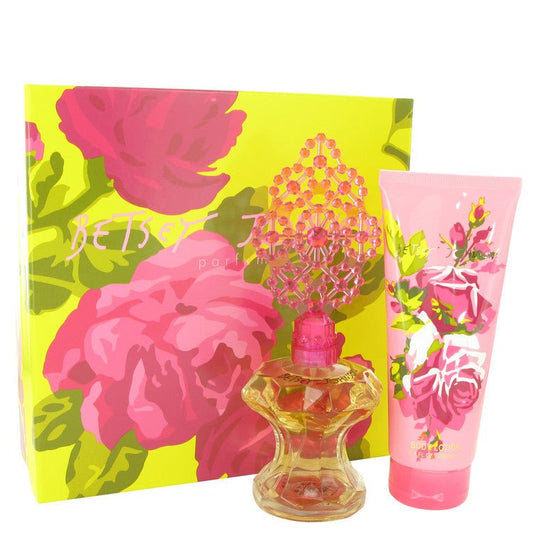 Betsey Johnson by Betsey Johnson Gift Set -- 3.4 oz Eau De Parfum Spray + 6.7 oz Body Lotion for Women - Thesavour