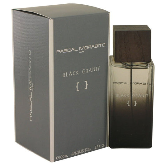 Black Granit by Pascal Morabito Eau De Toilette Spray 3.3 oz for Men - Thesavour