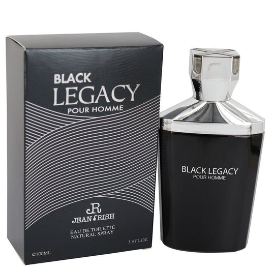 Black Legacy Pour Homme by Jean Rish Eau De Toilette Spray 3.4 oz for Men - Thesavour