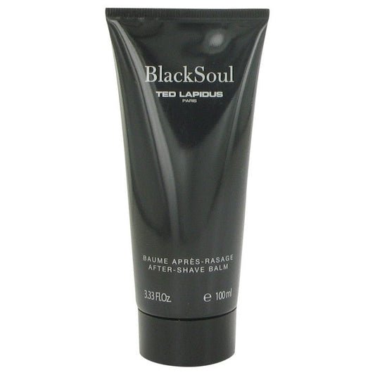 Black Soul by Ted Lapidus After Shave Balm 3.3 oz for Men - Thesavour